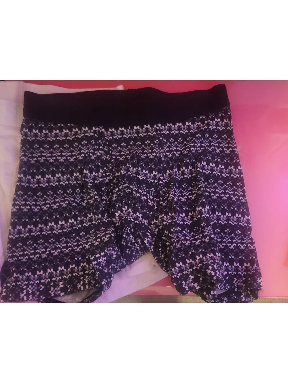 EXPRESS FIVE (5) PAIR OF BOXER BRIEFS SMALL 28-30 BLACK, WHITE, GRAY MSRP $78